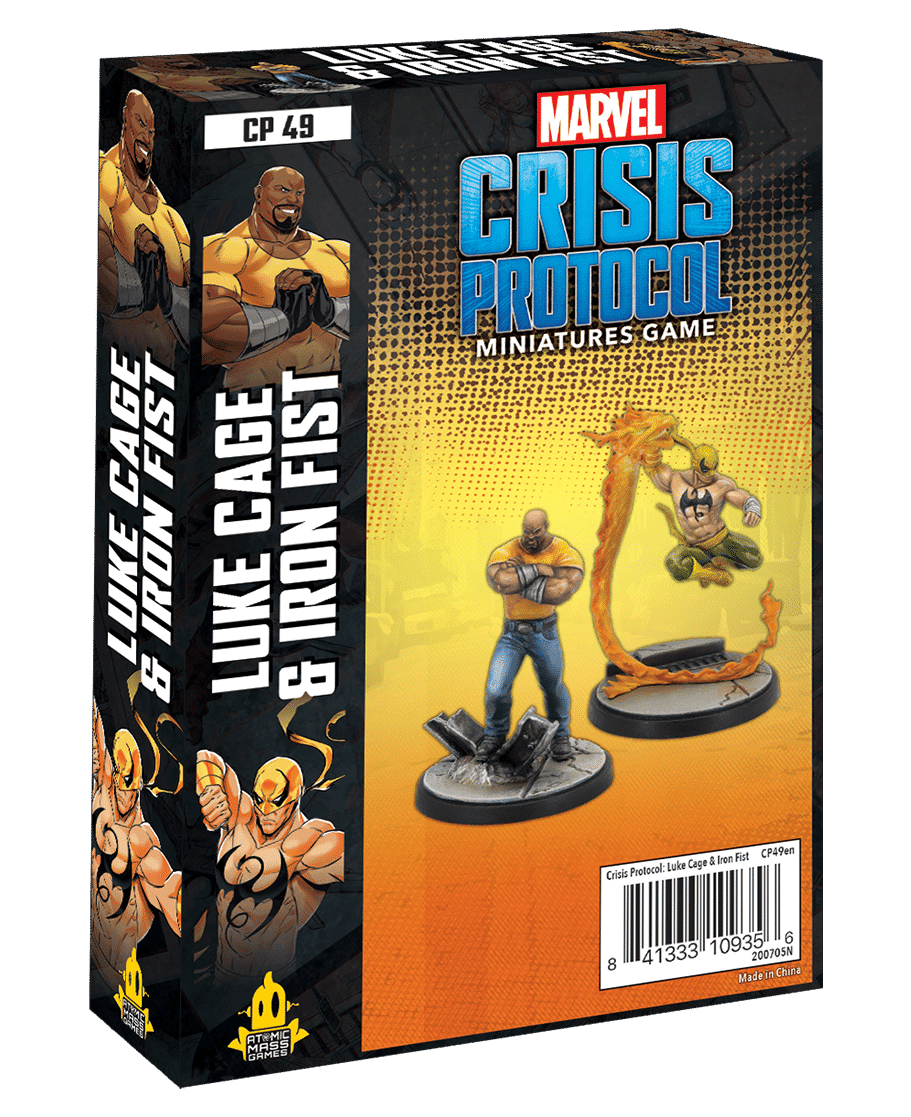 Marvel Crisis Protocol Luke Cage and Iron Fist MCP49 image 0